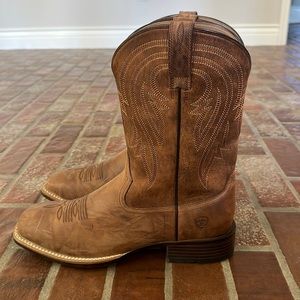 Ariat Men’s Size 12 Brown Lighten Up Bantamweight Sole Cowboy boots